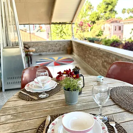 Апартаменты Merkez Kaleici Muhtesem Cati Kati Keyfi